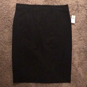Black business professional skirt - new with tags